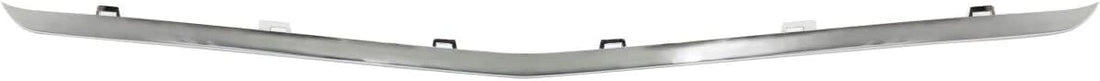 Front Bumper Trim Chrome Plastic Direct Replacement Compatible With 2015-2018 Mercedes Benz C300 MB1044123 2058850123-PFM 2058853123
