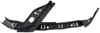 Set Of Front Bumper Upper Cover Bracket Steel Left Driver & Right Passenger Side Direct Replacement Compatible With 2012-2015 Honda Civic HO1042105 HO1043105 71140TR0A00 71190TR0A00