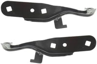 Set of 2 Front Hood Hinge Upper Steel Left Driver & Right Passenger Side Direct Replacement Compatible with 2010-2017 Chevrolet Equinox/Terrain GM1236155 GM1236154