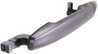 Front Exterior Door Handle + Cover Primed Plastic with Keyhole Left Driver Side Direct Replacement Compatible with 2008-2017 Mitsubishi Lancer FDH010237 5716A013XA 5716A015XA