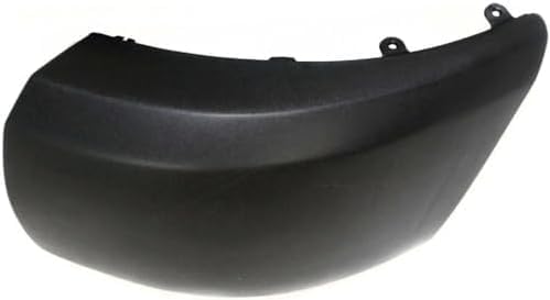 Front Bumper End Cap Textured Without Fog Light Holes + Headlight Assembly Left & Right Side Direct Replacement Compatible With 2007-2013 Chevrolet Silverado 1500 GM1004146 GM1005146
