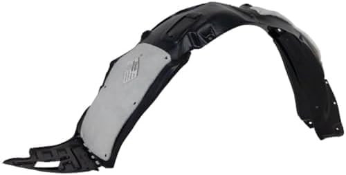 Set Of 2 Front Fender Liner Right Passenger & Left Driver Side Direct Replacement Compatible With 2012-2013 Hyundai Sonata HY1249134 HY1248134 868123Q500 868113Q500