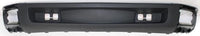 Front Bumper Primed Steel + Lower Valance Air Deflector + End Caps Left Driver & Right Passenger Side Direct Replacement Compatible With 2007-2013 Chevrolet Silverado 1500 GM1002828