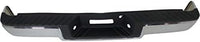 Step Bumper Assembly Chrome Steel Without Rear Object Sensor Holes Direct Replacement Compatible With 2004-2006 Ford F-150 FO1103117