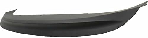 Rear Bumper Lower Valance Cover Textured Direct Replacement Compatible With 2017-2018 Hyundai Elantra HY1195118 86612F2000