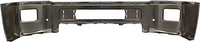 Front Bumper Chrome Steel with Fog Light Holes Direct Replacement Compatible with 2015-2019 Chevrolet Silverado 2500/3500 HD GM1002850 23229369