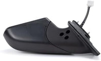 Front Power Mirror Heated Manual Folding Primed Plastic Left Driver Side Direct Replacement Compatible With 2015-2019 Hyundai Sonata HY1320203 87610C2000