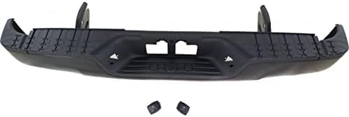 Step Bumper Assembly Primed Steel Without Sensor Holes Direct Replacement Compatible With 2007-2013 Toyota Tundra TO1103115 521510C081-PFM