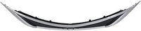 Front Bumper Cover Primed + Grille Chrome Shell & Black Insert Direct Replacement Compatible With 2013-2015 Nissan Altima NI1200250 NI1000285 623103TA0A 620223TA0H