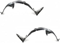 Front Engine Splash Shield Under Cover Plastic + Fender Liners Left Driver & Right Passenger Side Direct Replacement Compatible with 2009-2013 Nissan Altima