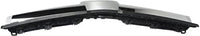 Front Grille Primed Shell And Insert With Chrome Molding & Aluminum Trim Direct Replacement Compatible With 2010-2015 Mercedes Benz GLK350 / 2013-2015 GLK250 MB1200161 20488008839776