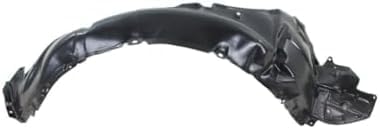 Set Of 2 Front Fender Liner Plastic Left Driver & Right Passenger Side Direct Replacement Compatible With 2011-2013 Scion tC SC1249108 SC1248108 5387521100 5387621100