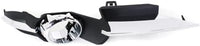 Set Of 2 Front Fog Light Molding Primed With Chrome Trim Left Driver & Right Passenger Side Direct Replacement Compatible With 2008-2012 Chevrolet Malibu GM1039115 GM1038115 25905342