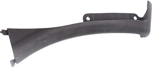 Set Of 2 Front Wheel Opening Molding Lower Extension Primed Left Driver & Right Passenger Side Direct Replacement Compatible With 1996-2023 Chevrolet Express/GMC Savana GM1243108