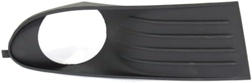 Set Of 2 Front Fog Light Molding Primed Plastic Right Passenger & Left Driver Side Direct Replacement Compatible With 2009-2013 Dodge Journey CH1039119 CH1038119 5178284AB 5178285AB