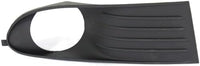 Set Of 2 Front Fog Light Molding Primed Plastic Right Passenger & Left Driver Side Direct Replacement Compatible With 2009-2013 Dodge Journey CH1039119 CH1038119 5178284AB 5178285AB