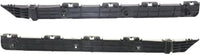Set Of 2 Rear Bumper Support Bracket Plastic Right Passenger & Left Driver Side Direct Replacement Compatible With 2007-2011 Toyota Camry TO1143100 TO1142100 5215706010 5215806010