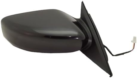 Set Of 2 Front Power Mirror Non-Folding Non-Heated Primed Plastic Left Driver & Right Passenger Side Direct Replacement Compatible With 2013-2018 Nissan Altima NI1321223 NI1320223