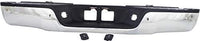Step Bumper Assembly Chrome Steel With Sensor Holes Direct Replacement Compatible With 2007-2013 Toyota Tundra TO1103116 521510C090-PFM