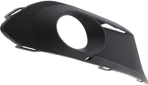 Set Of 2 Front Fog Light Molding Primed Plastic Left Driver & Right Passenger Side Direct Replacement Compatible With 2011-2014 Volkswagen Jetta VW1039120 VW1038120