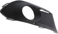 Set Of 2 Front Fog Light Molding Primed Plastic Left Driver & Right Passenger Side Direct Replacement Compatible With 2011-2014 Volkswagen Jetta VW1039120 VW1038120