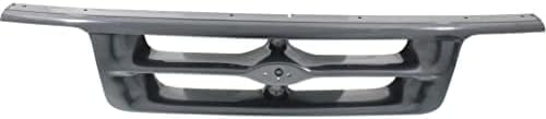 Front Grille Primed Shell And Insert Direct Replacement Compatible With 1995-1997 Ford Ranger FO1200309 F57Z8200BA
