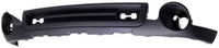 Front Bumper Lower Valance Air Deflector Textured + Fog Lamps Assembly Left Driver & Right Passenger Side Direct Replacement Compatible With 2007-2013 GMC Sierra 1500 GM1015100