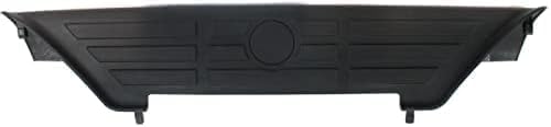 Rear Bumper Step Pad Center + Right Passenger & Left Driver Side Textured Plastic Direct Replacement Compatible With 2004-2015 Nissan Titan NI1196100 NI1197100 NI1191100 850637S200
