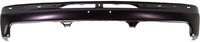 Front Bumper Steel Primed Without Bracket + Upper Cover + Lower Valance Air Deflector Textured Gray + Set Of 3 Bracket Direct Replacement Compatible With 2000-2006 Chevrolet Tahoe