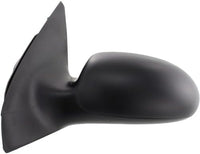 Set of 2 Front Power Mirrors Non-Folding Non Heated Textured Right Passenger & Left Driver Side Direct Replacement Compatible With 2000-2007 Ford Focus FO1320180 FO1321180