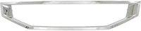 Front Grille Insert Primed With Chrome Molding Plastic Direct Replacement Compatible With 2008-2010 Honda Accord HO1200192 HO1210123 71121TE0A01 71122TE0A01
