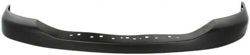 Front Bumper Upper Cover Textured Plastic Direct Replacement Compatible With 2006-2009 Dodge Ram 1500 2500 3500 CH1000880 55077762AA
