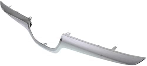 Front Grille Molding Center Chrome Plastic Direct Replacement Compatible With 2013-2015 Subaru XV Crosstrek SU1210100 91123FJ040