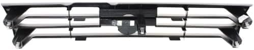 Front Grille Primed Shell And Insert Plastic Direct Replacement Compatible With 1991-1992 Nissan Sentra NI1200117 6231065Y00