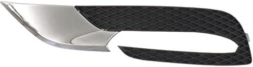 Set Of 2 Front Fog Light Molding With Chrome Trim Right Passenger & Left Driver Side Direct Replacement Compatible With 2013-2017 Buick Enclave GM1039152 GM1038152 20983394 20983395