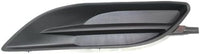 Set Of 2 Front Fog Light Cover Primed Right Passenger & Left Driver Side Direct Replacement Compatible With 2006-2010 Toyota Sienna TO1089115 TO1088115 52127AE020 52128AE020
