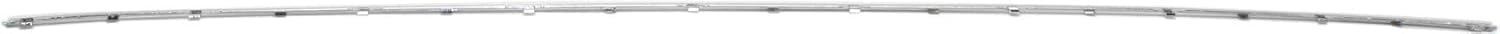 Rear Bumper Center Molding Chrome Direct Replacement Compatible With 2003-2006 Mercedes Benz E-Class 211885022164