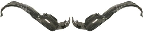 Set Of 2 Front Fender Liner Right Passenger & Left Driver Side Direct Replacement Compatible With 2005-2007 Honda Odyssey HO1249124 HO1248123 74101SHJA00 74151SHJA00