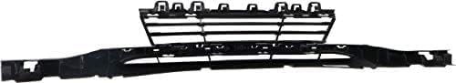 Front Bumper Center Grille Textured Plastic Direct Replacement Compatible With 2016-2019 BMW 3-Series BM1036176 51117386152