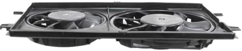 Front Radiator Fan Assembly Plastic Direct Replacement Compatible with 2006-2012 Chevrolet Malibu GM3115208 22719384