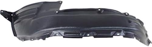 Set Of 2 Front Fender Liner Plastic Left Driver & Right Passenger Side Direct Replacement Compatible With 2014-2023 Toyota 4Runner TO1249198 TO1248198 5387535150 5387635150