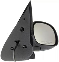 Set of 2 Front Power Mirrors Manual Folding Non-Heated Primed Right Passenger & Left Driver Side Direct Replacement Compatible With 2001-2003 Ford F-150 FO1320223 FO1321223