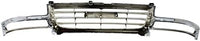 Front Grille Chrome Shell & Insert Direct Replacement Compatible With 2003-2006 GMC Sierra 1500/2003-2004 2500 19130791-PFM