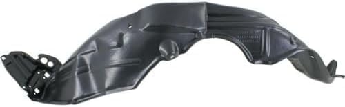 Set Of 2 Front Fender Liner Plastic Left Driver & Right Passenger Side Direct Replacement Compatible With 2012-2017 Toyota Yaris TO1249169 TO1249193 TO1249197