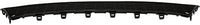 Front Bumper Lower Grille Textured Plastic Direct Replacement Compatible With 2018-2019 Mitsubishi Outlander MI1036111 6402A505