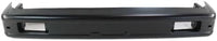 Front Bumper Face Bar Primed Steel With Fog Light & End Caps Holes Direct Replacement Compatible With 1986-1995 Suzuki Samurai SZ1002102 7171082C11