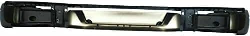 Step Bumper Face Bar & Pad Without Mounting Bracket Chrome Direct Replacement Compatible With 1996-2023 Chevrolet Express/GMC Savana GM1103142 25962249