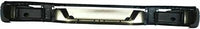 Step Bumper Face Bar & Pad Without Mounting Bracket Chrome Direct Replacement Compatible With 1996-2023 Chevrolet Express/GMC Savana GM1103142 25962249