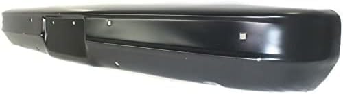 Front Bumper Primed Steel Without Impact Strip Holes Direct Replacement Compatible With 1973-1980 Chevrolet/GMC C/K Series GM1002256 6262158