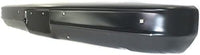 Front Bumper Primed Steel Without Impact Strip Holes Direct Replacement Compatible With 1973-1980 Chevrolet/GMC C/K Series GM1002256 6262158